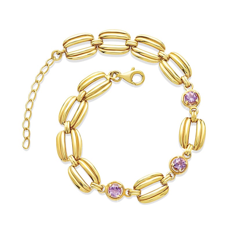 Florentine Amethyst Bracelet